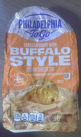 Tortilla Chips With Buffalo Style Cream Cheese Dip