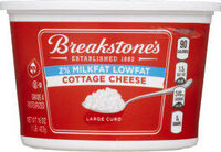 2% Milkfat Lowfat Cottage Cheese Large Curd