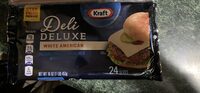 White American Pasteurized Process American Cheese with Added Calcium