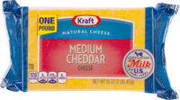 Medium cheddar cheese