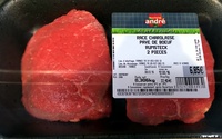 Pavé de bœuf rumsteck 2 pièces
