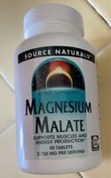 Magnesium Malate 1250 mg 180 Tab