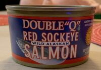 Red sockeye salmon