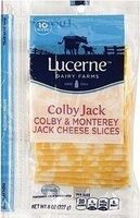 Colby Jack Cheese Slices
