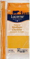 Medium Cheddar Cheese Slices