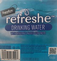 Refreshe drinking water
