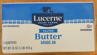 Salted Grade AA Butter