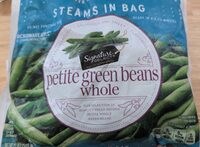 Whole petite green beans