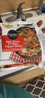 Red, Green & Yellow Pepper Strips