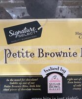 Petite Brownie Bites