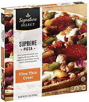 Ultra Thin Crust Supreme Pizza