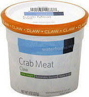 Claw crab meat