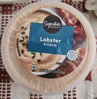 Rich & creamy lobster bisque, rich & creamy