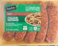 Select hot italian sausage
