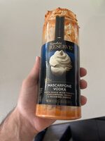 Mascarpone vodka