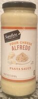 Four cheese Alfredo pasta sauce
