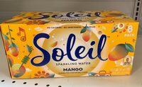 Soleil sparkling water