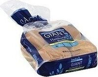 Enriched Giant Hamburger Buns