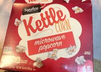 Signature select kettle microwave popcorn