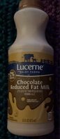 Chocolate reduced fat milk