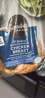 Boneless skinless chicken breasts portions with rib meat