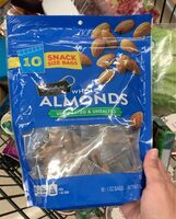Select unroasted & unsalted whole almonds