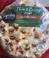 Thin & Crispy Sausage Pizza
