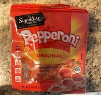 Sliced pepperoni
