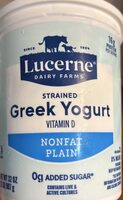Strained Greek Yogurt Nonfat Plain
