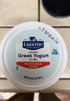Strained Greek Yogurt Vitamin D Whole Milk Plain