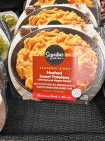 Mashed Sweet Potatoes With Natural Maple Flavor