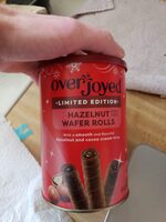 Hazelnut wafer rolls