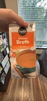 Fat free rich flavor chicken broth, chicken