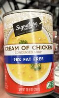 Cream of chicken condensed soup