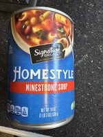 Homestyle minestrone soup, homestyle