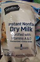Instant nonfat dry milk