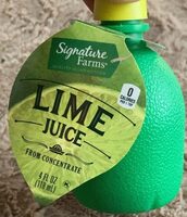 Lime Juice From Concentrate
