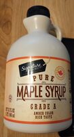 Pure Grade A Maple Syrup