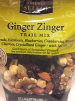Ginger zinger trail mix