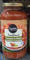 Tomato basil pasta sauce, tomato basil