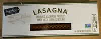 LASAGNA -Enriched Macaroni Product Made with 100% Semolina