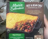 Beef & bean chili made with black beans