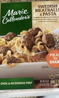 Swedish meatballs and pasta