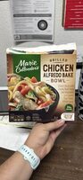 Grilled Chicken Alfredo Bake Bowl