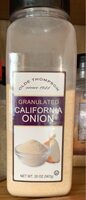 Granulated California onion
