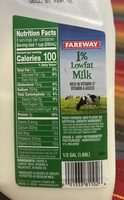 1% Lowfat Milk
