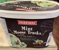 Mint Moose Tracks Premium Ice Cream