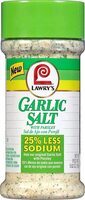 Less sodium garlic salt with parsley