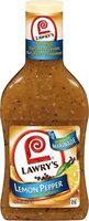 Lemon pepper with lemon marinade