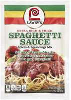 Extra rich & thick spaghetti sauce spices & seasonings mix, spaghetti sauce